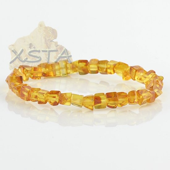 Honey amber bracelet